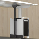 Maxbell PC Case Holder Heavy Duty Stable Sturdy Computer Case Holder for Office Home Black