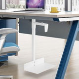 Maxbell PC Case Holder Heavy Duty Stable Sturdy Computer Case Holder for Office Home White