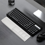 Maxbell Keyboard Wrist Rest Pad Support for Laptop Anti Slip Base Lightweight 36x8cm White