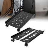 Maxbell Adjustable Mobile CPU Stand Ventilated Computer Tower Stand for Home Office Retractable