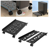 Maxbell Adjustable Mobile CPU Stand Ventilated Computer Tower Stand for Home Office Retractable