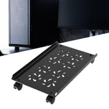 Maxbell Adjustable Mobile CPU Stand Ventilated Computer Tower Stand for Home Office Non Retractable