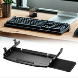 Maxbell Keyboard Tray Under Desk Slide Out Computer Keyboard Holder for Home Working Black