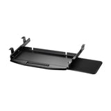Maxbell Keyboard Tray Under Desk Slide Out Computer Keyboard Holder for Home Working Black