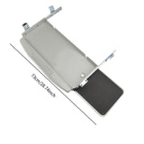 Maxbell Keyboard Tray Under Desk Slide Out Computer Keyboard Holder for Home Working Gray