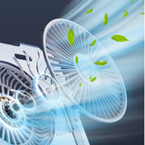 Maxbell Laptop Stand with Cooling Fan Stable Practical for Bedroom Apartments Travel Silver