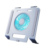 Maxbell Laptop Stand with Cooling Fan Stable Practical for Bedroom Apartments Travel Gray