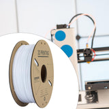 Maxbell 1.75mm Pla 3D Printers Filament 1 kg Spool Easy to Use Bubble Free White