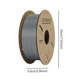 Maxbell 1.75mm Pla 3D Printers Filament 1 kg Spool Easy to Use Bubble Free Gray