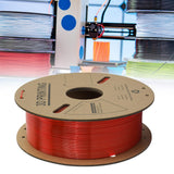 Maxbell 1.75mm Pla 3D Printers Filament 1 kg Spool Easy to Use Bubble Free Fluorescent Red