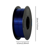Maxbell 1.75mm Pla 3D Printers Filament 1 kg Spool Easy to Use Bubble Free Fluorescent Blue