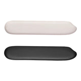 Maxbell Keyboard Wrist Rest Pad Easy to Clean Anti Slip for Computer Workshop Typist White