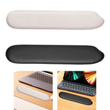 Maxbell Keyboard Wrist Rest Pad Easy to Clean Anti Slip for Computer Workshop Typist White