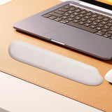 Maxbell Keyboard Wrist Rest Pad Easy to Clean Anti Slip for Computer Workshop Typist White