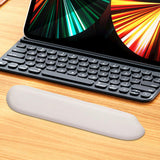 Maxbell Keyboard Wrist Rest Pad Easy to Clean Anti Slip for Computer Workshop Typist White