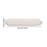 Maxbell Keyboard Wrist Rest Pad Easy to Clean Anti Slip for Computer Workshop Typist White