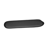 Maxbell Keyboard Wrist Rest Pad Easy to Clean Anti Slip for Computer Workshop Typist Black