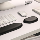 Maxbell Keyboard Wrist Rest Pad Easy to Clean Anti Slip for Computer Workshop Typist Black