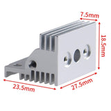 Maxbell Printer Radiator Sturdy Printer Heat Dissipation Block for K1C K1 3D Printer