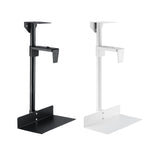 Maxbell Under Desk Computer Mount Flexible Sturdy 360 Degree Rotation Rod Host Stand White