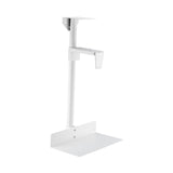 Maxbell Under Desk Computer Mount Flexible Sturdy 360 Degree Rotation Rod Host Stand White