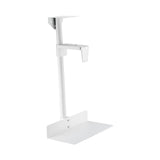 Maxbell Under Desk Computer Mount Flexible Sturdy 360 Degree Rotation Rod Host Stand White
