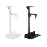Maxbell Under Desk Computer Mount Flexible Sturdy 360 Degree Rotation Rod Host Stand White