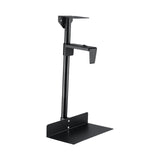 Maxbell Under Desk Computer Mount Flexible Sturdy 360 Degree Rotation Rod Host Stand Black