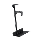 Maxbell Under Desk Computer Mount Flexible Sturdy 360 Degree Rotation Rod Host Stand Black