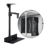 Maxbell Under Desk Computer Mount Flexible Sturdy 360 Degree Rotation Rod Host Stand Black