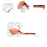 Maxbell 3D Printer Fan LED Cooling Fan Replace Hydraulic Bearing Fan for Maintenance 2510 24V