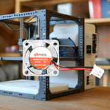 Maxbell 3D Printer Fan LED Cooling Fan Replace Hydraulic Bearing Fan for Maintenance 2510 24V
