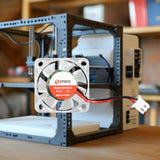 Maxbell 3D Printer Fan LED Cooling Fan Replace Hydraulic Bearing Fan for Maintenance 3010 12V