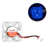Maxbell 3D Printer Fan LED Cooling Fan Replace Hydraulic Bearing Fan for Maintenance 3010 24V