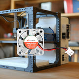 Maxbell 3D Printer Fan LED Cooling Fan Replace Hydraulic Bearing Fan for Maintenance 3010 24V