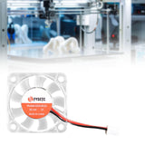 Maxbell 3D Printer Fan LED Cooling Fan Replace Hydraulic Bearing Fan for Maintenance 4010 12V