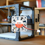 Maxbell 3D Printer Fan LED Cooling Fan Replace Hydraulic Bearing Fan for Maintenance 4010 24V