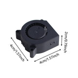 Maxbell Cooling Hotend Fan Sturdy Easy to Install 4020 24 V Blower Fan for K1 K1 Max