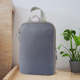 Maxbell 4Pcs Compression Storage Bags Luggage Packing Organizers for Outdoor Clothes Gray
