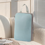 Maxbell 4Pcs Compression Storage Bags Luggage Packing Organizers for Outdoor Clothes Blue