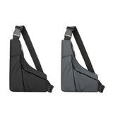 Maxbell Sling Bag Shoulder Backpack Crossbody Daypack Sports Pouch Bag Men Chest Bag Gray