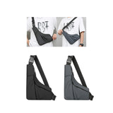 Maxbell Sling Bag Shoulder Backpack Crossbody Daypack Sports Pouch Bag Men Chest Bag Gray