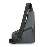 Maxbell Sling Bag Shoulder Backpack Crossbody Daypack Sports Pouch Bag Men Chest Bag Gray