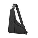 Maxbell Sling Bag Shoulder Backpack Crossbody Daypack Sports Pouch Bag Men Chest Bag Black