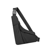 Maxbell Sling Bag Shoulder Backpack Crossbody Daypack Sports Pouch Bag Men Chest Bag Black