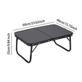 Maxbell Foldable Laptop Table Non-slip Laptop Stand for Eating Dormitory Backpacking