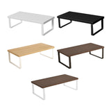 Maxbell Computer Stand Organize Sturdy Monitor Riser Stand Versatile Notebook Holder White and White