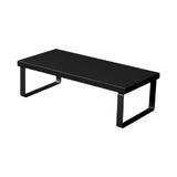 Maxbell Computer Stand Organize Sturdy Monitor Riser Stand Versatile Notebook Holder White and Black