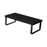 Maxbell Computer Stand Organize Sturdy Monitor Riser Stand Versatile Notebook Holder White and Black