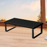 Maxbell Computer Stand Organize Sturdy Monitor Riser Stand Versatile Notebook Holder White and Black